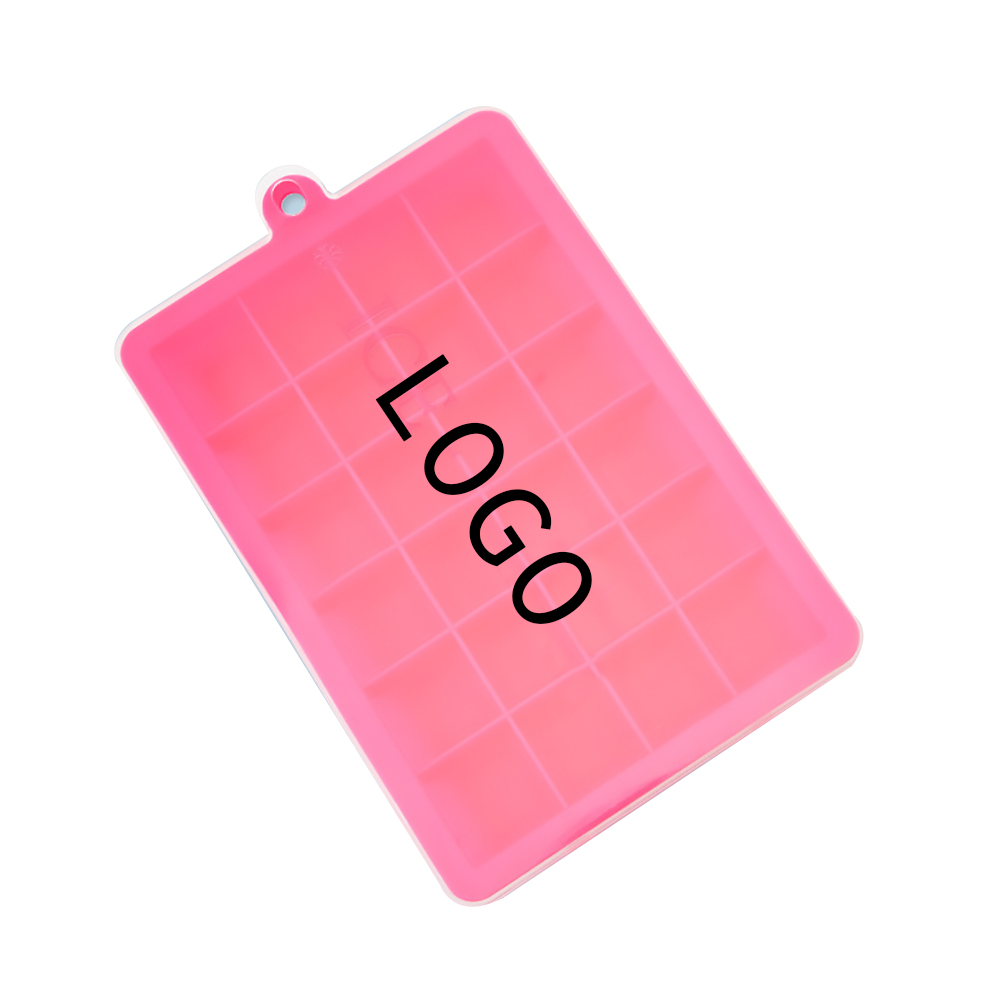 Square Silicone Ice Tray 24 Grid 4