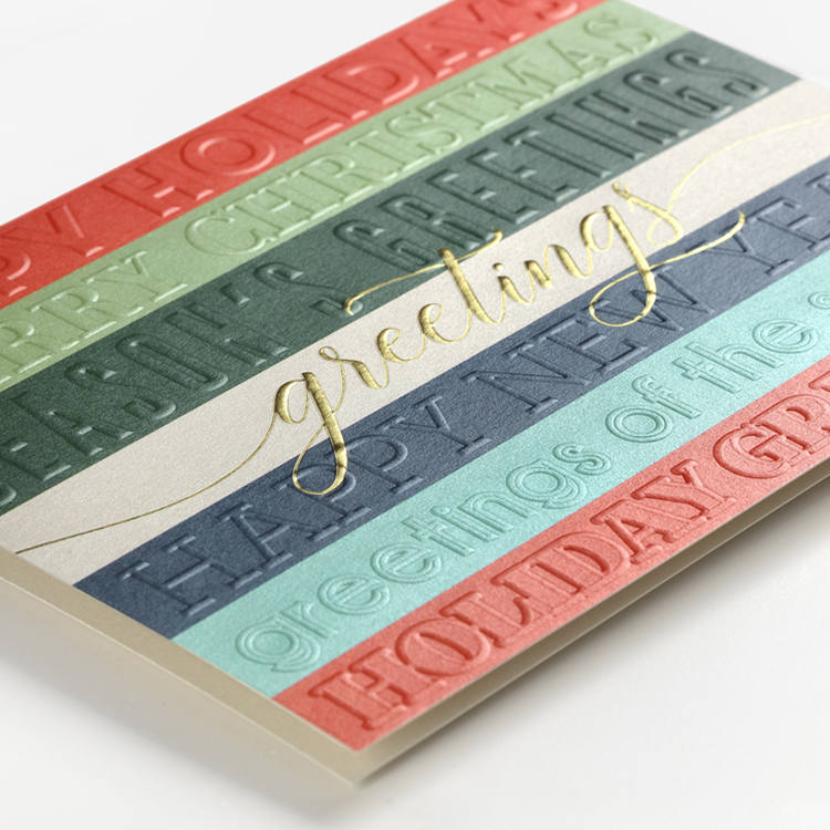 Many Greetings Holiday Card 2