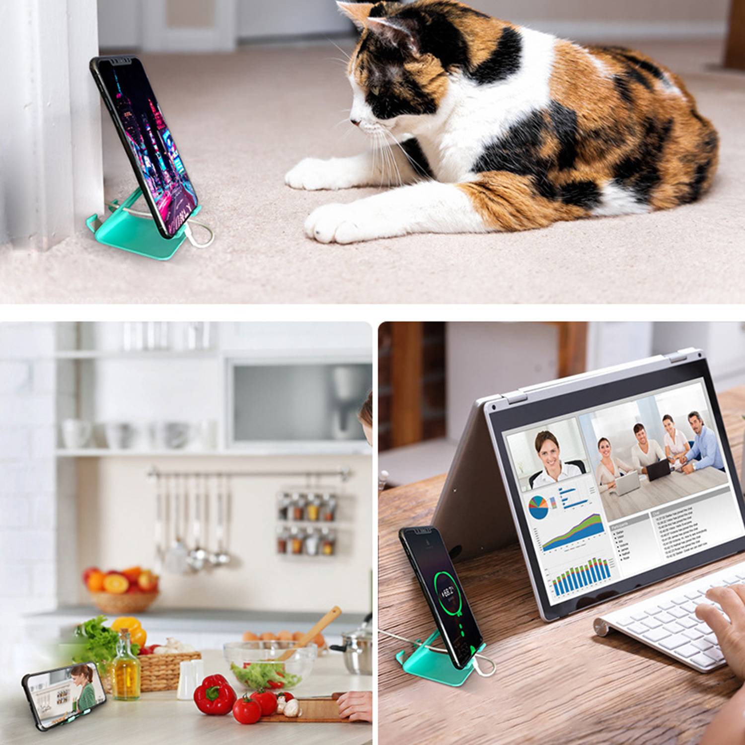 Stable Desktop Phone Stand 4