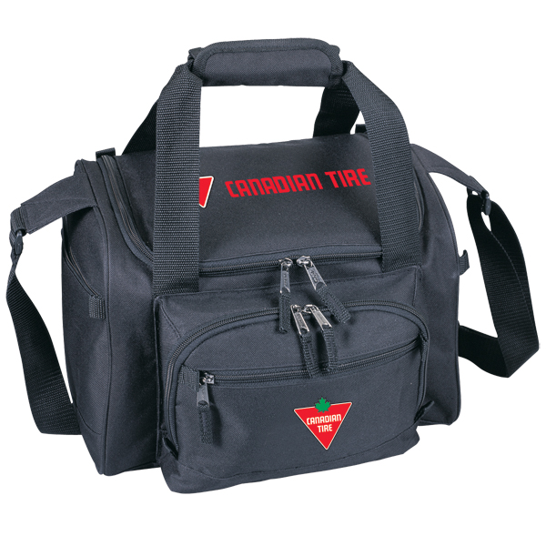 Shoulder Strap Cooler Bag: 12 Can with Handles 4