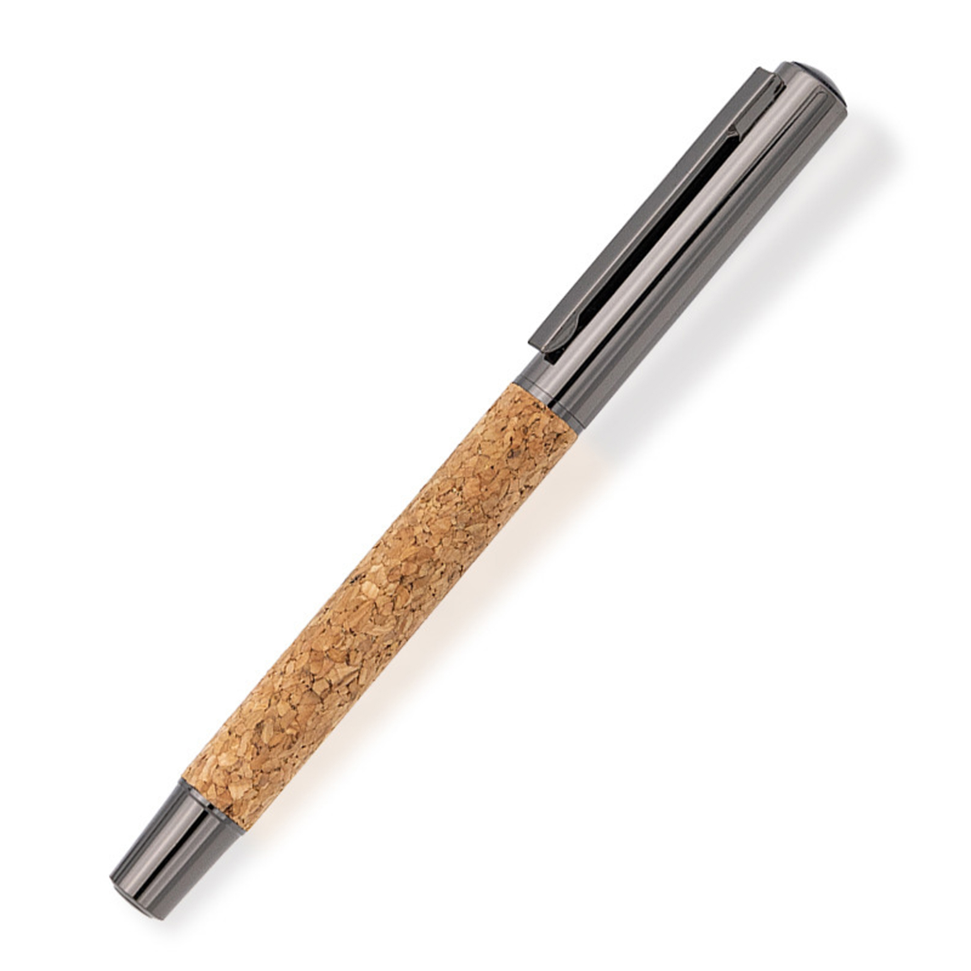 Cork Wrapped Metal Rollerball Writing Instrument 3
