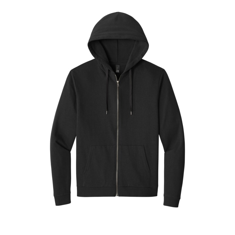 District Perfect Tri Fleece Full-Zip Hoodie, custom hoodie or sweatshirt with logo imprint 27
