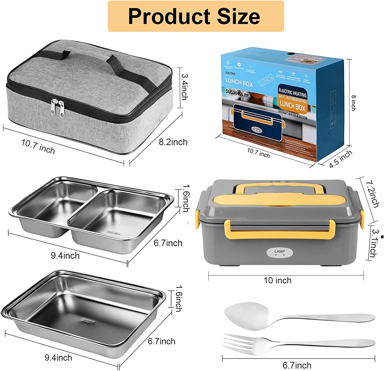 POrtable Heated Lunch Boxes 6