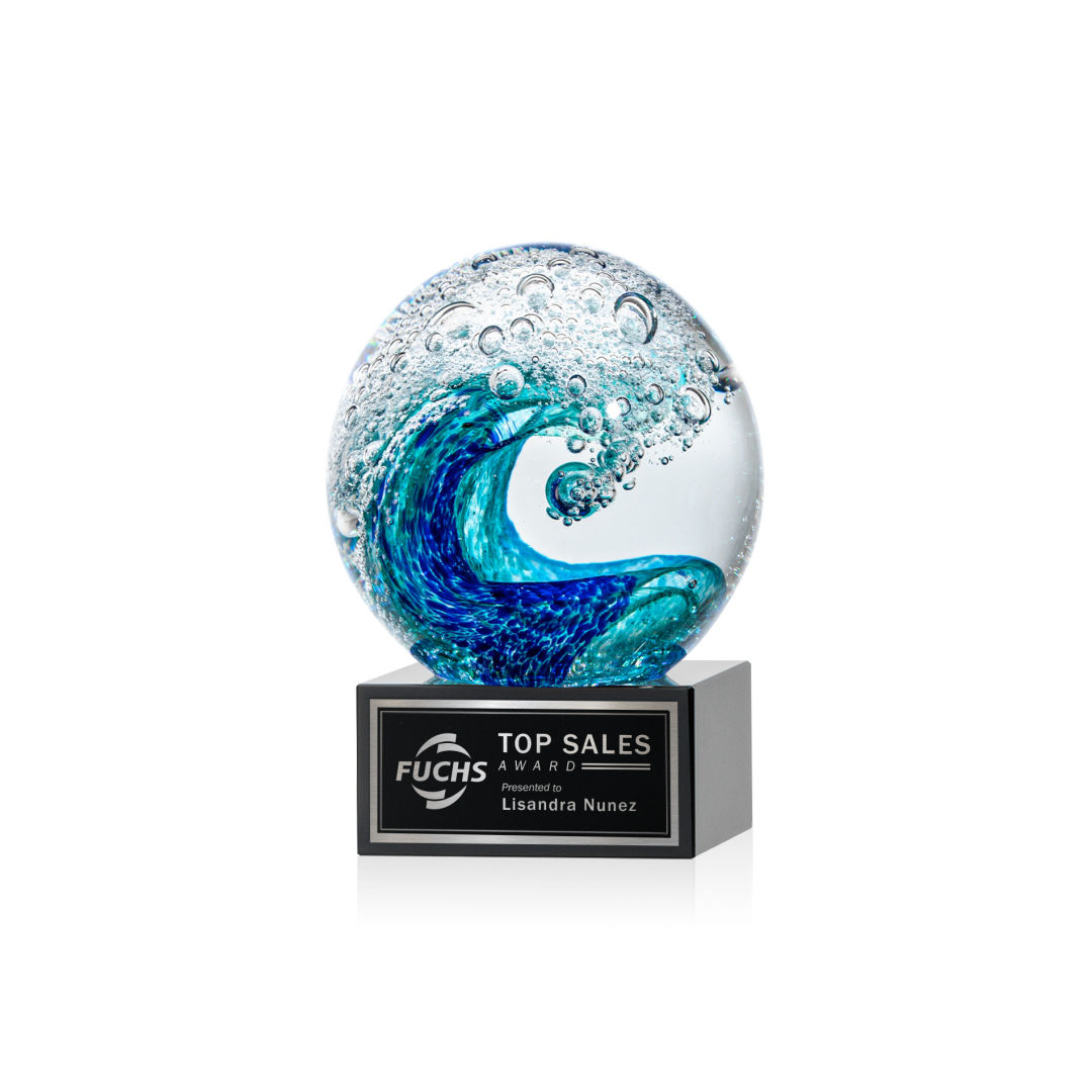 Surfside Award on Hancock Base - Black 9
