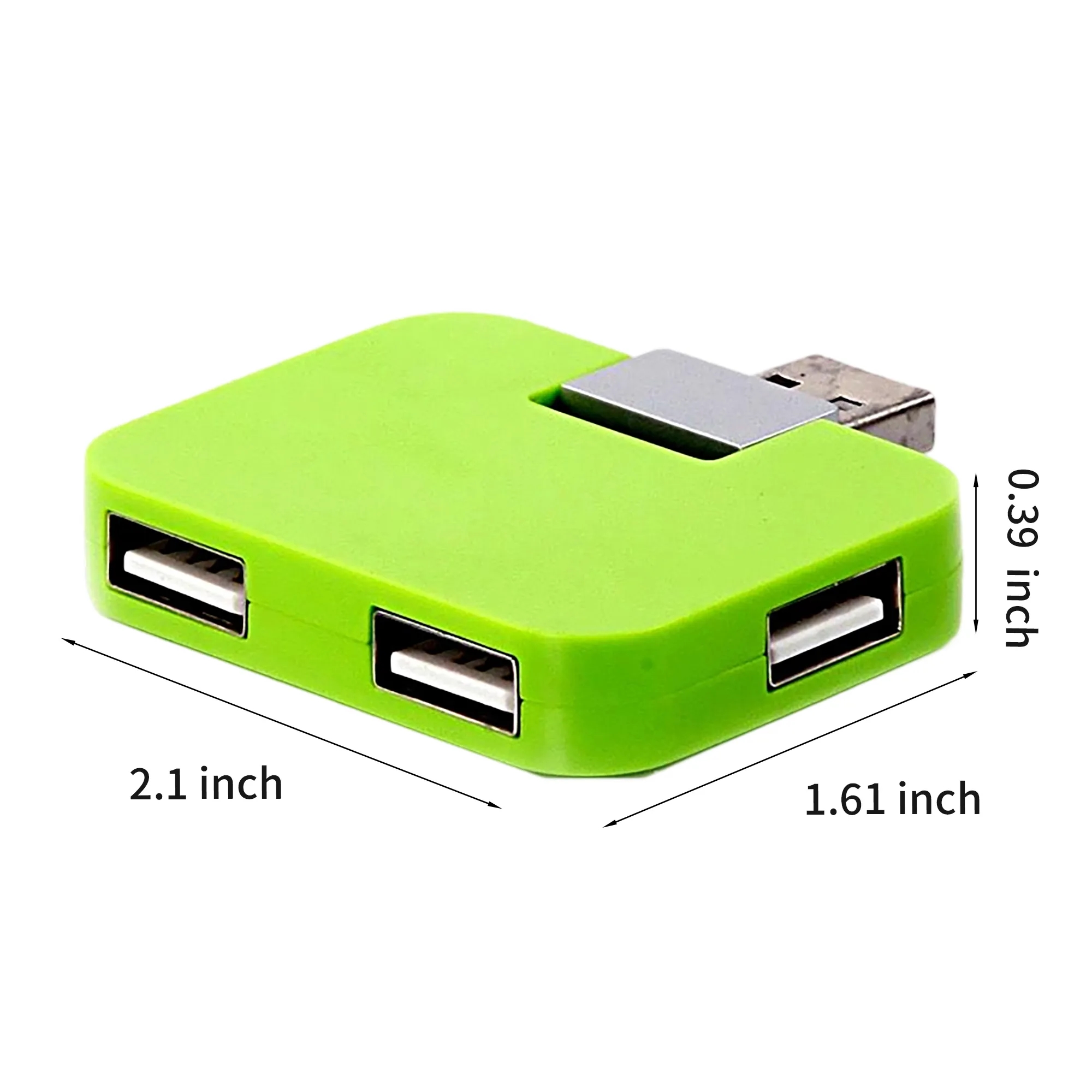 4-Port USB 2.0 Hub with Compact Design 5