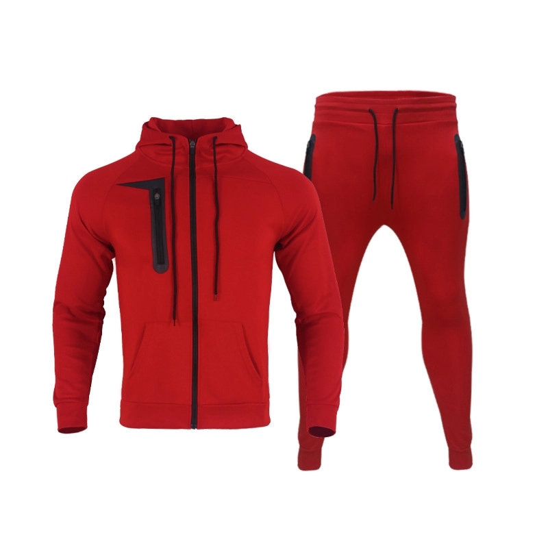 Custom Men's Hooded Athletic Tracksuit Casual 4