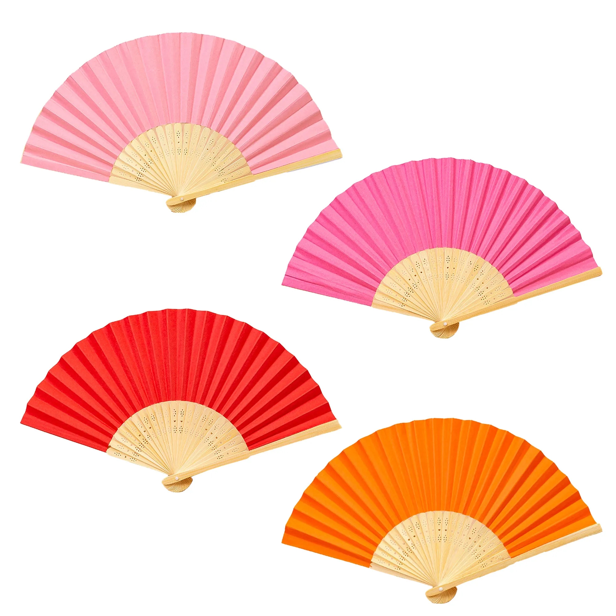 Elegant Vintage Retro Style Bamboo Fan 11