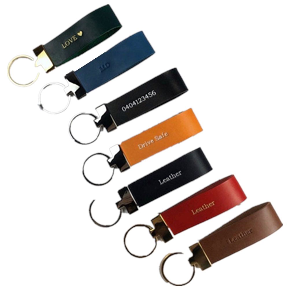 Leather Key Ring Key Chain 1