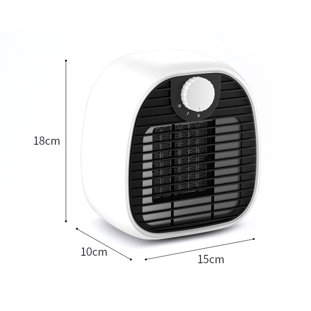 Desktop hot air fast heating heater 3