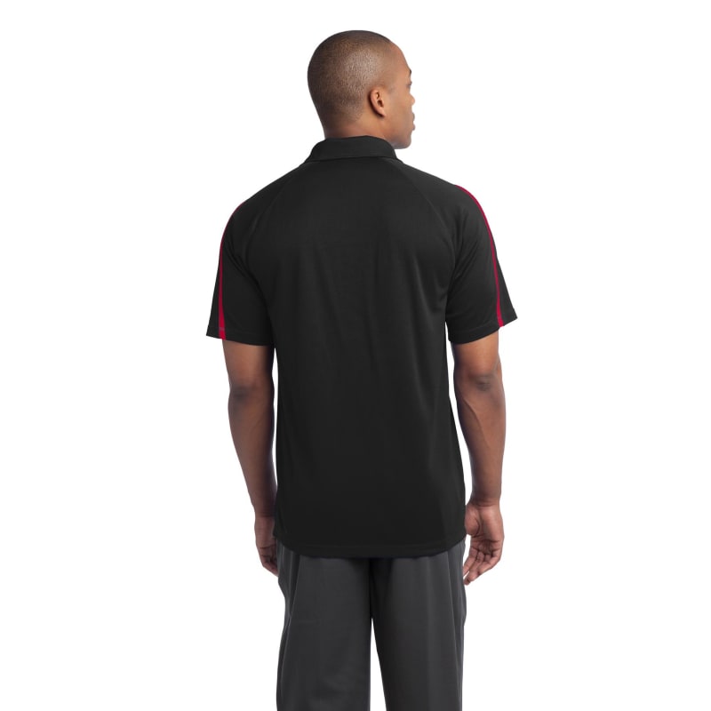 Sport-Tek PosiCharge Micro-Mesh Colorblock Polo. 24