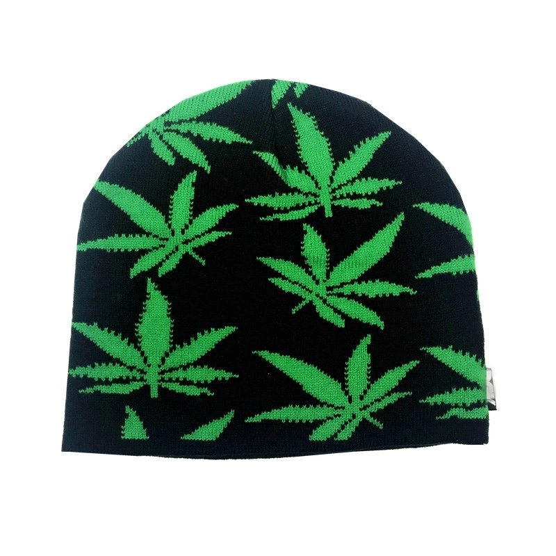 Custom Acrylic Jacquard Cuff Beanie Hat and Scarf 4