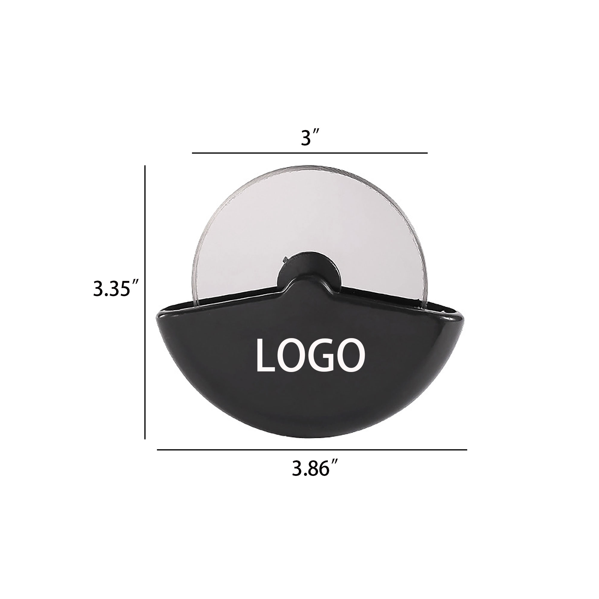 Pizza Cutter Knife Stainless Steel Roller 6
