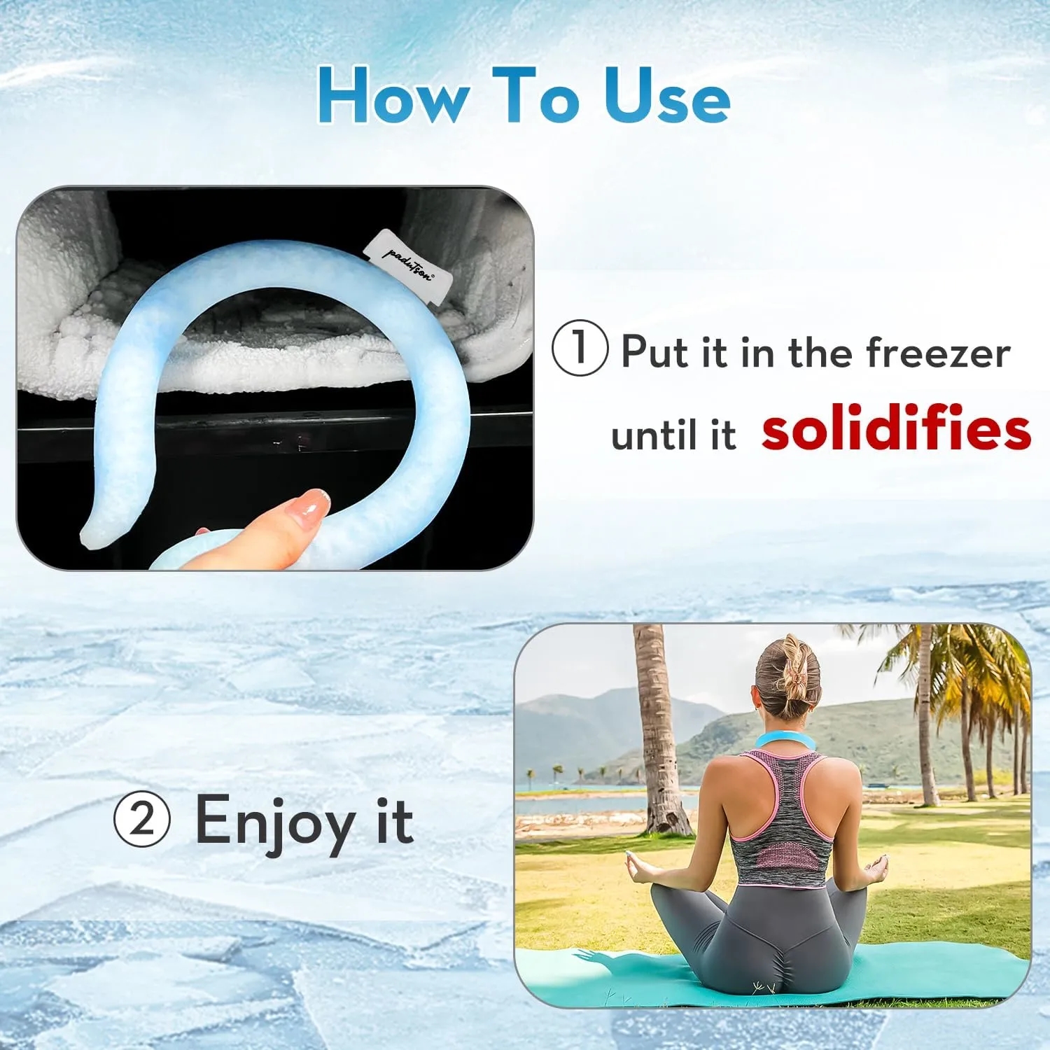 Heatstroke Prevention and Cooling Neck Collar 2