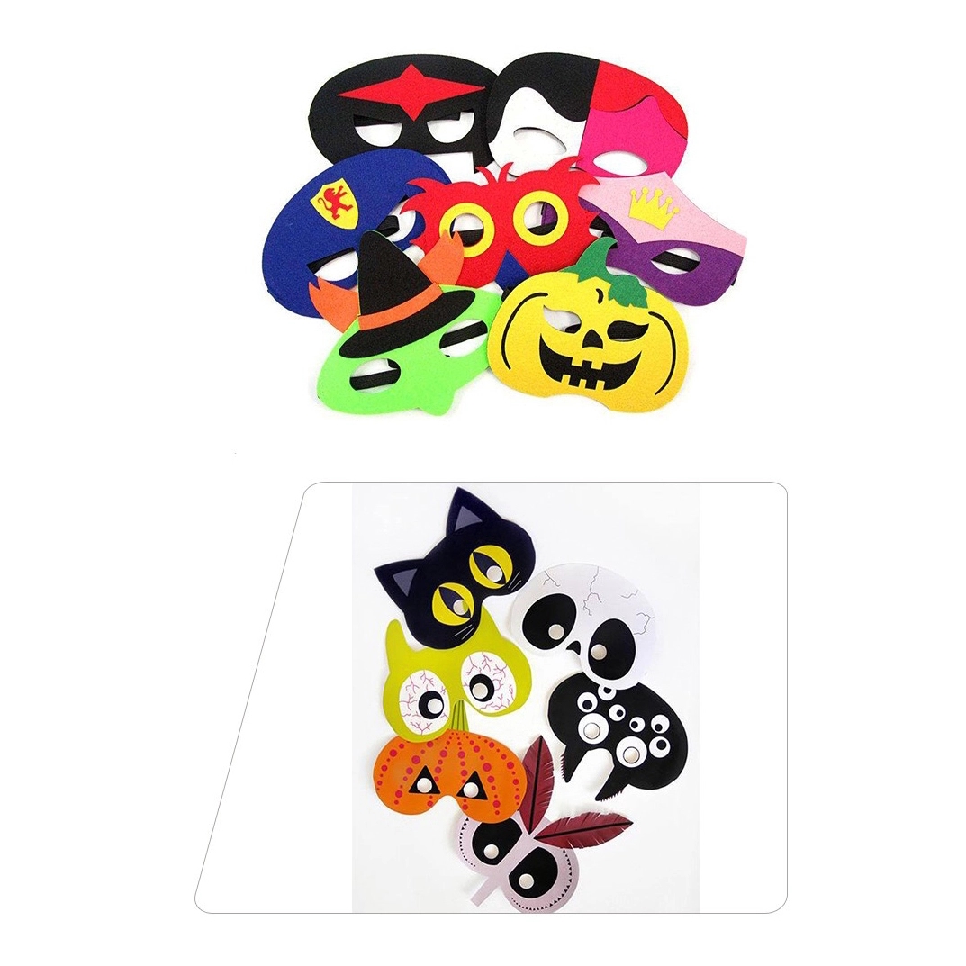 Felt Masks for Children's Halloween Party 2