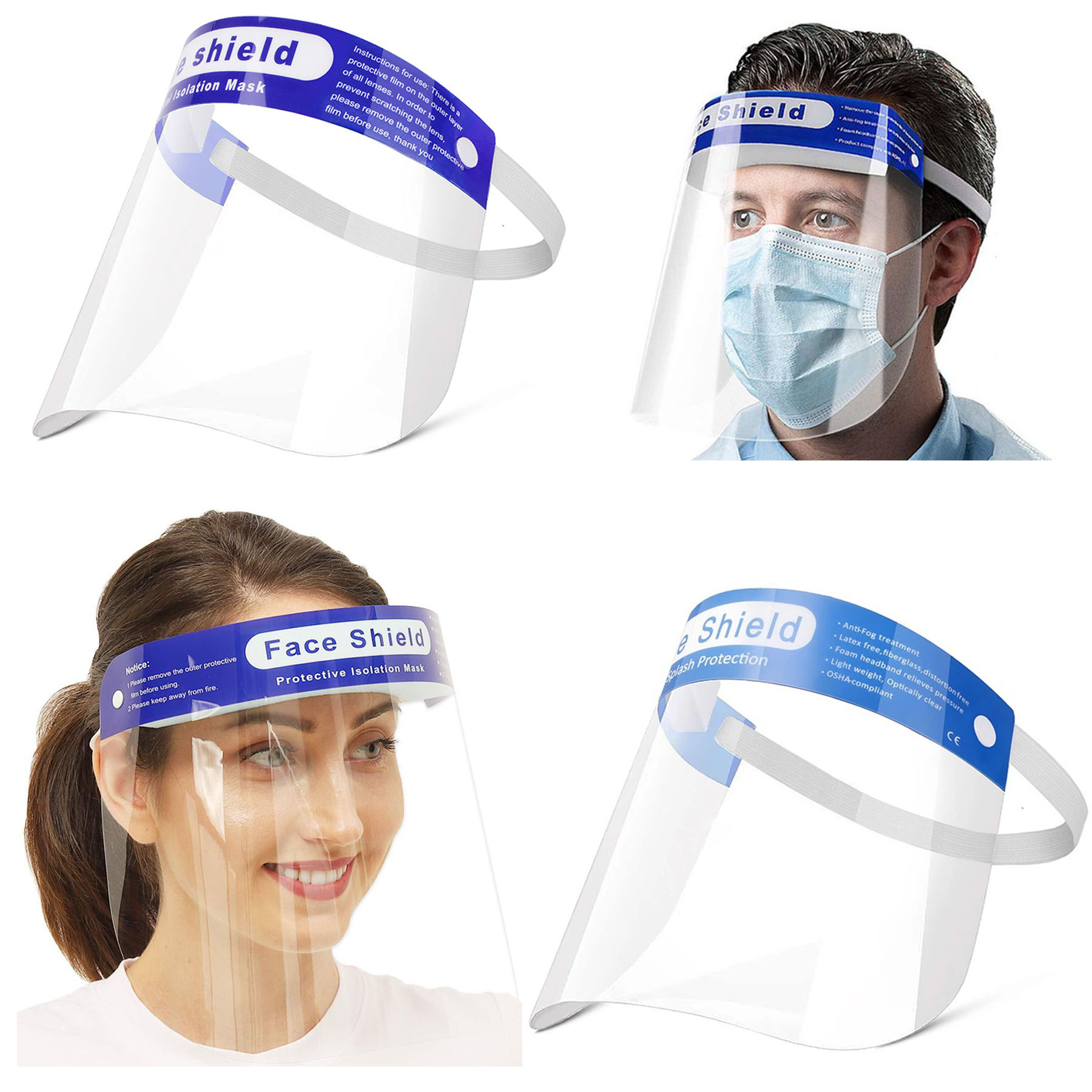Anti Fog Protective Face Shield 2