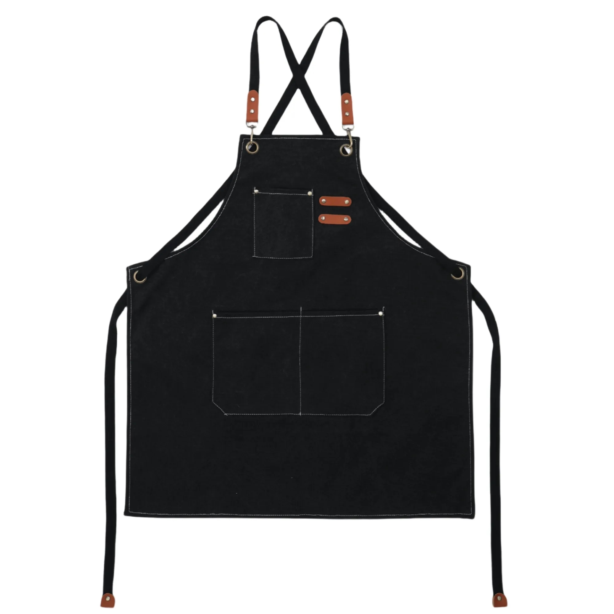 Adjustable Denim Bib Work Apron 1