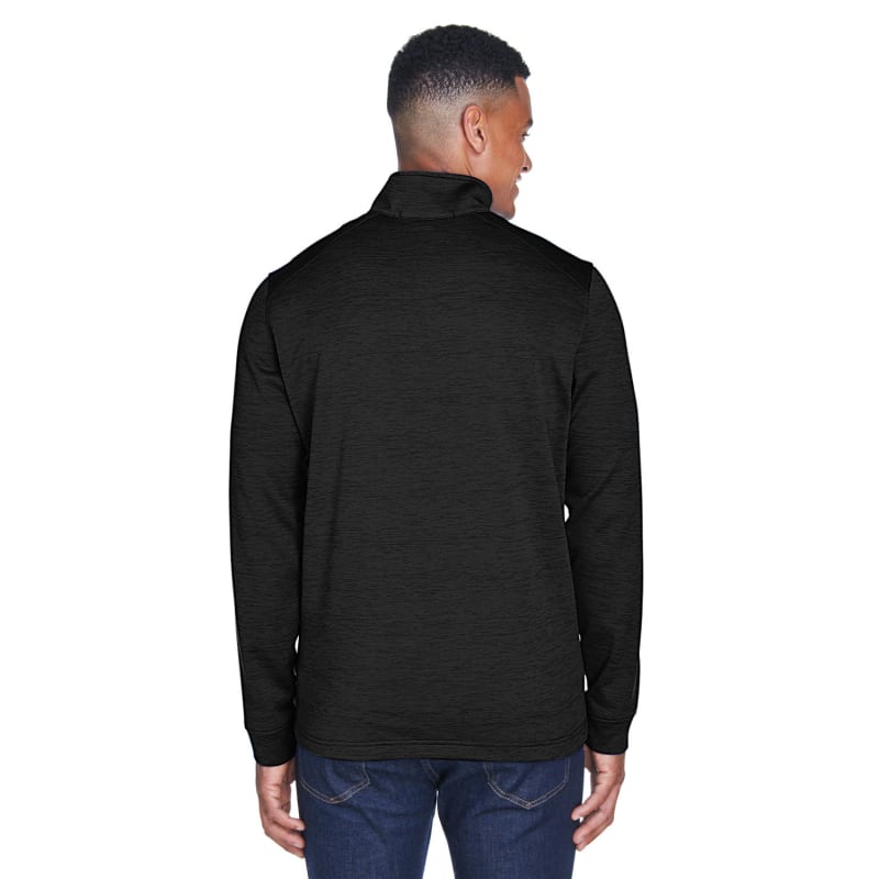 Devon & Jones Men's Newbury Mélange Fleece Quarter-Zip 13