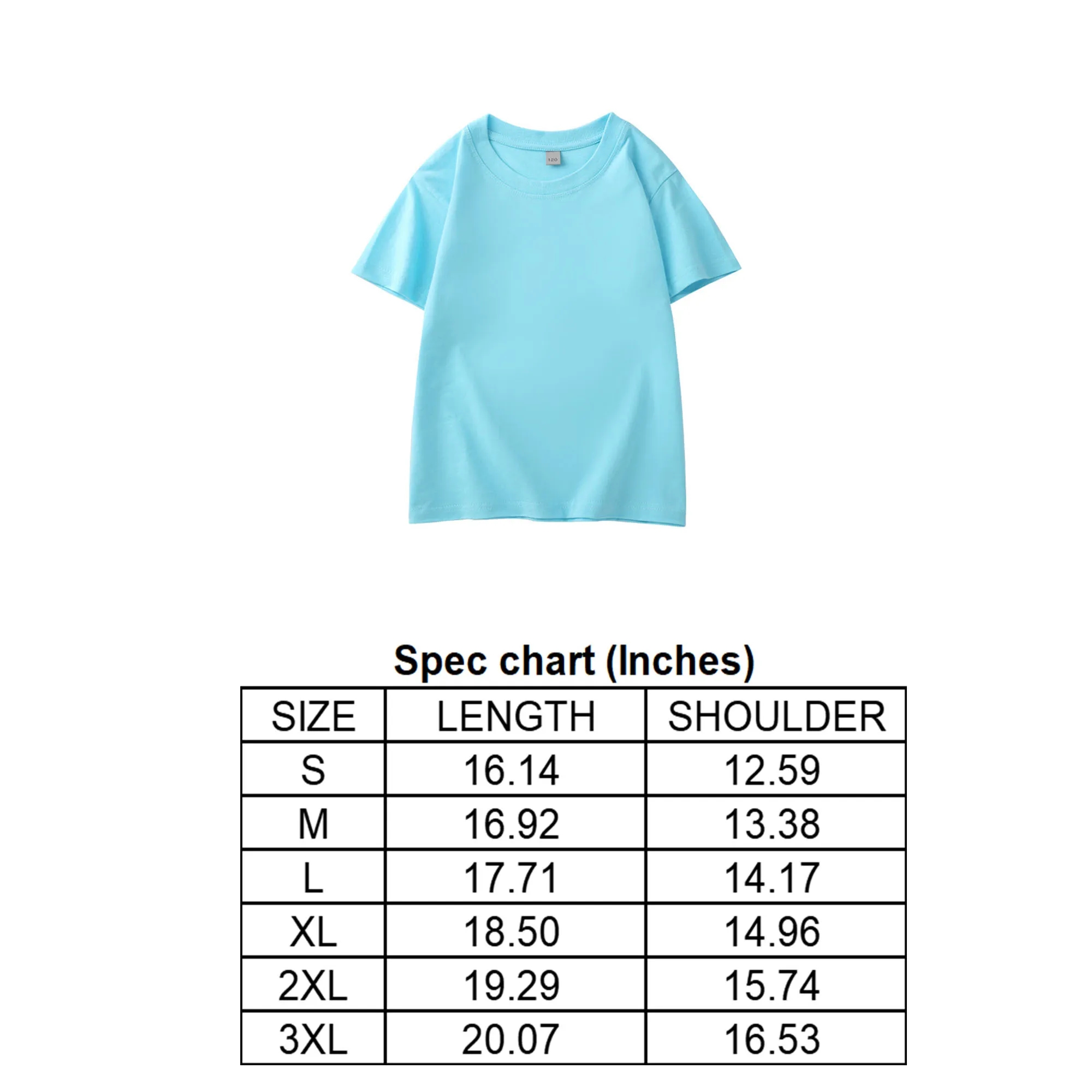 Full Color Sumblimation Child T shirt 11