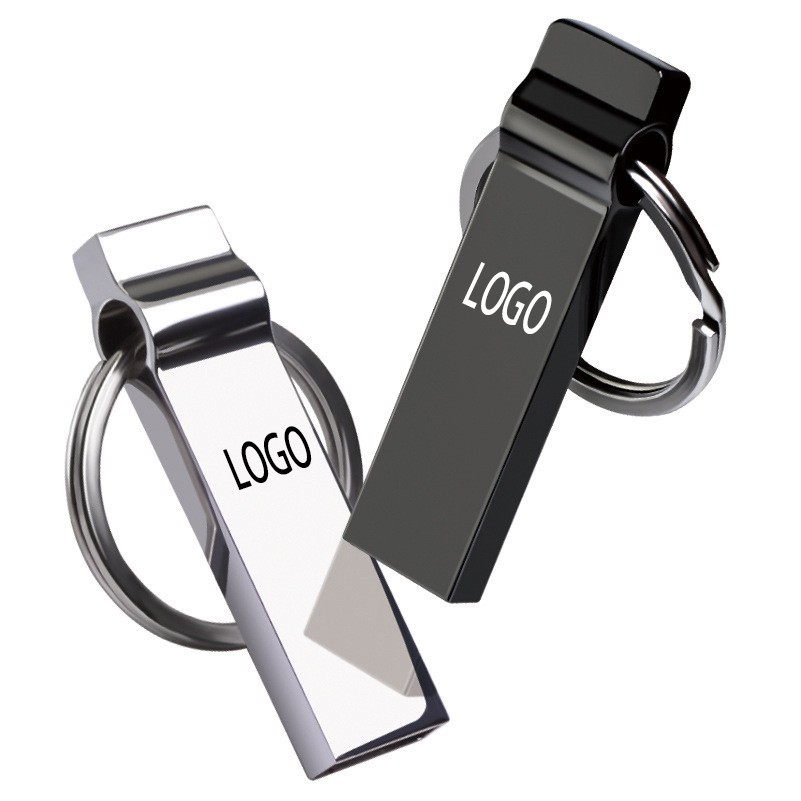 Metal USB Flash Drive with Key Chain 5