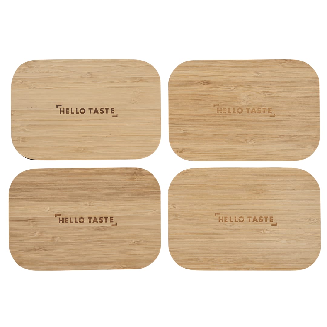 Bamboo Fiber Lunch Box with Cutting Board Lid 149