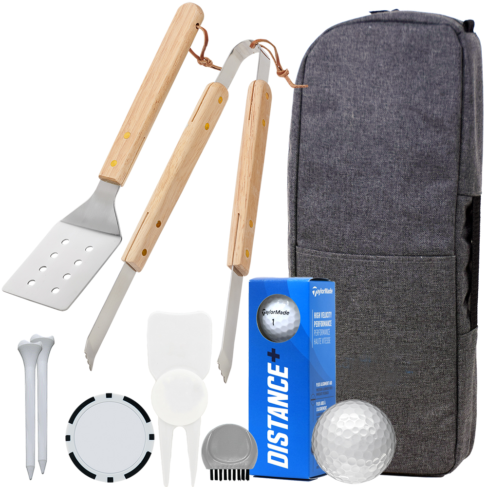BBQ & Beverages Golf Kit with TaylorMade Distance Plus Golf Balls 2