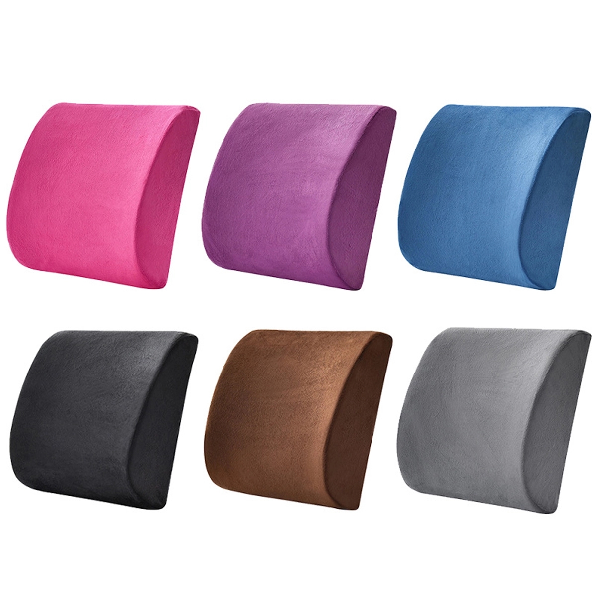 Memory Foam Back Support Cushion 1