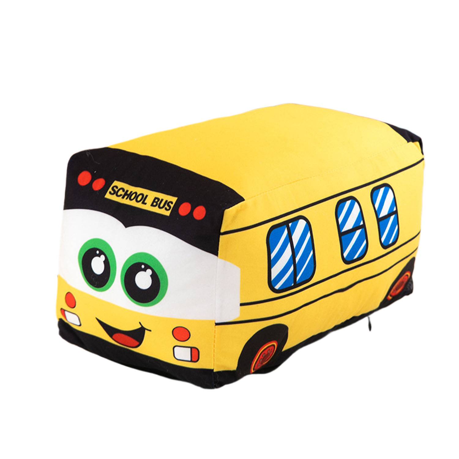 Soft Durable Removable Cover PP Cotton Plush Bus Doll 2
