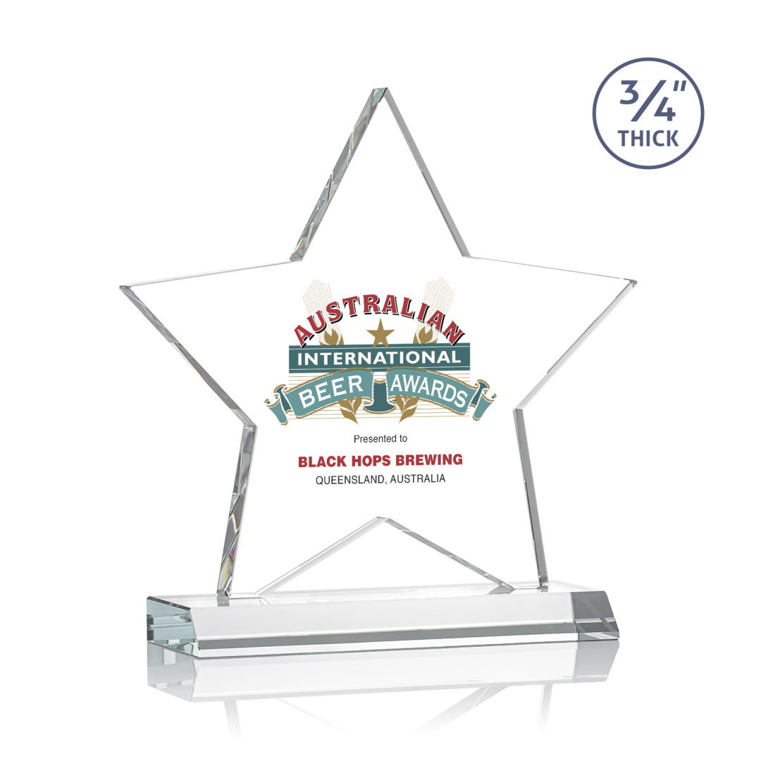 Chippendale VividPrint™ Award - Clear 5
