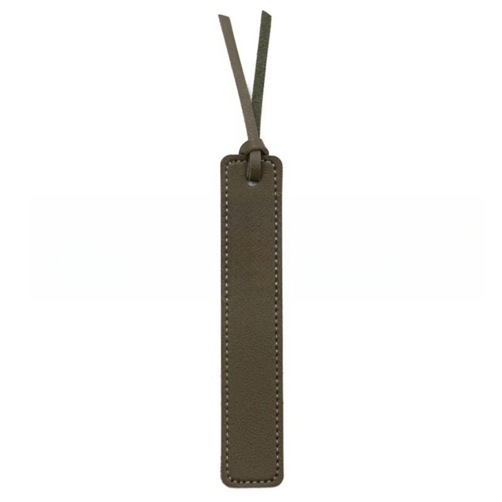 PU Leather Bookmark Classic Stitched Page Markers 9