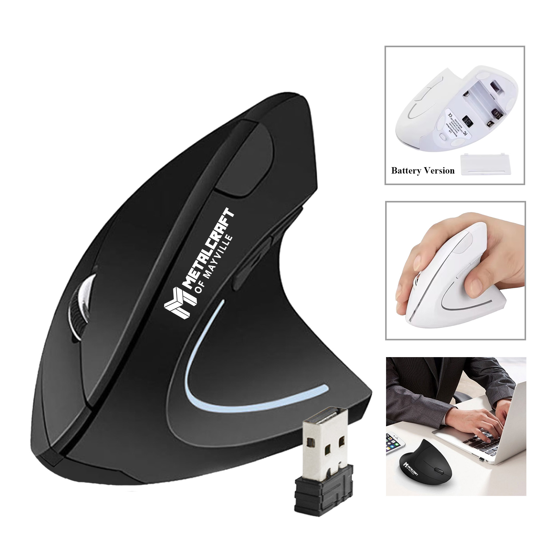 1600 DPI 2.4G Wireless Optical USB Mouse 4
