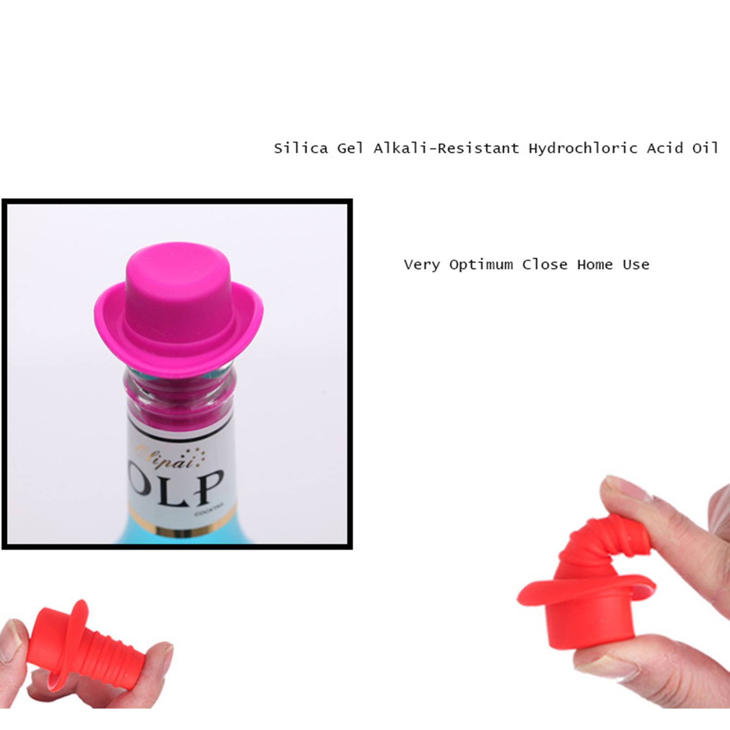 Top Hat Wine Stopper & Pourer 4