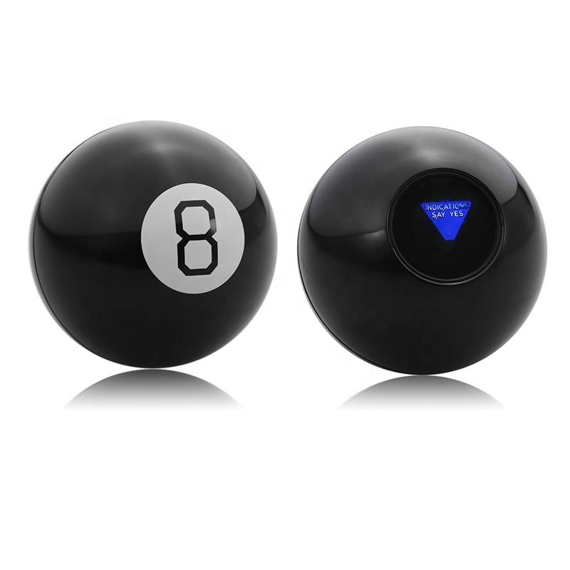 2.76'' Black Magic Fortune-Telling Ball Magic 8 Ball 4