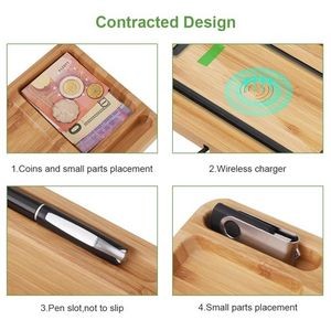 Bamboo Wireless Charging Pad 1