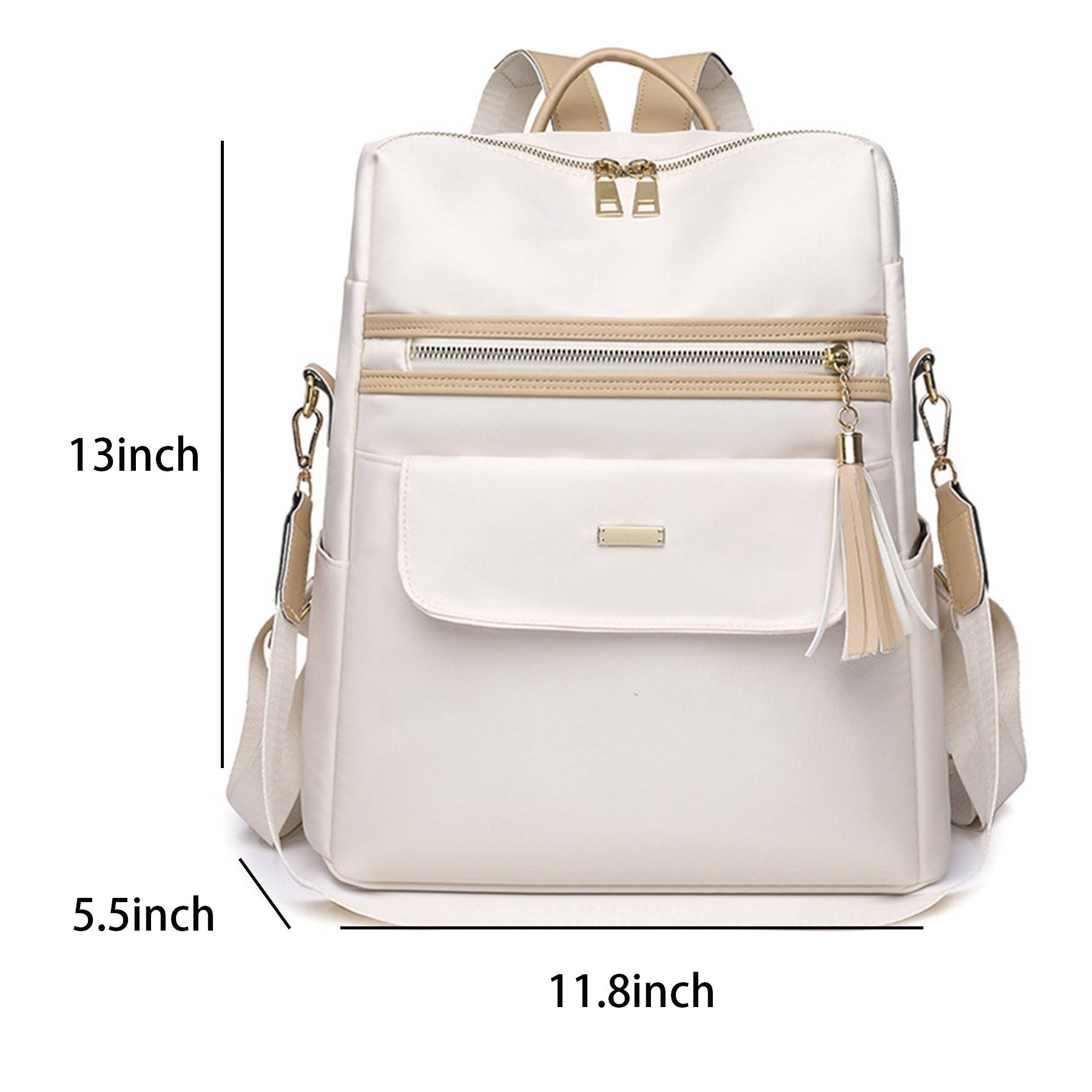 Women's Oxford Cloth Dual-use Casual Backpack 2