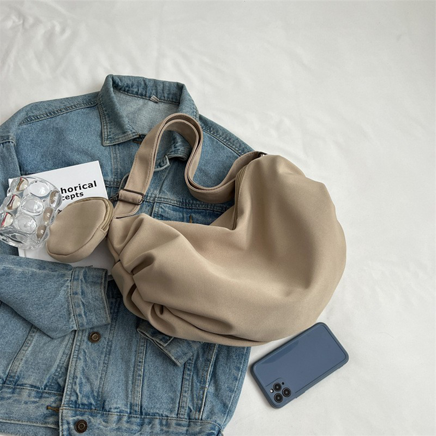 Nylon Leisure Shoulder Crossbody Bag 4