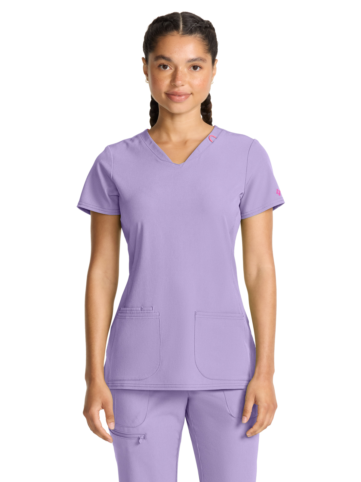 Med Couture - MC AMP - Women's 3-Pocket V-Neck Top 12