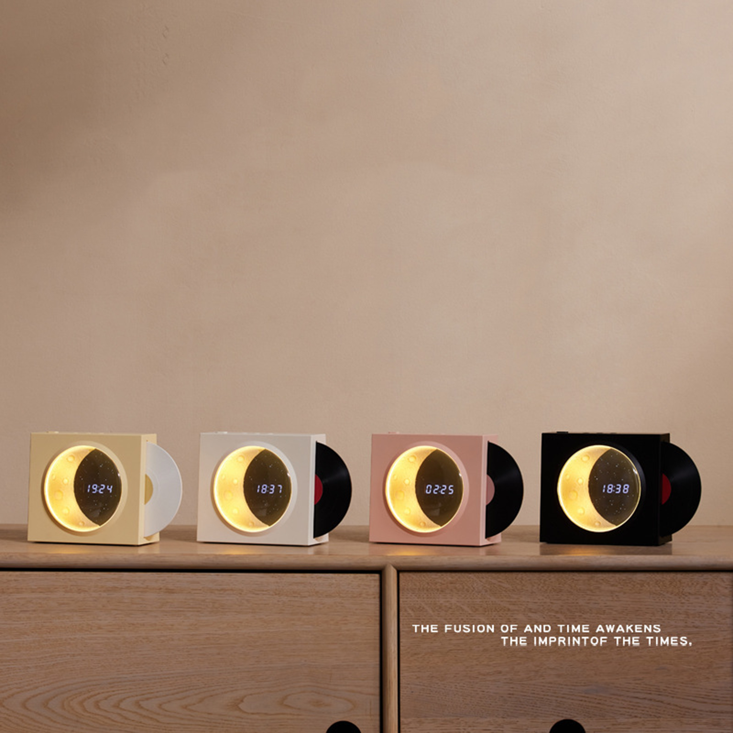 Portable Record Shaped Speaker Bluetooth 2
