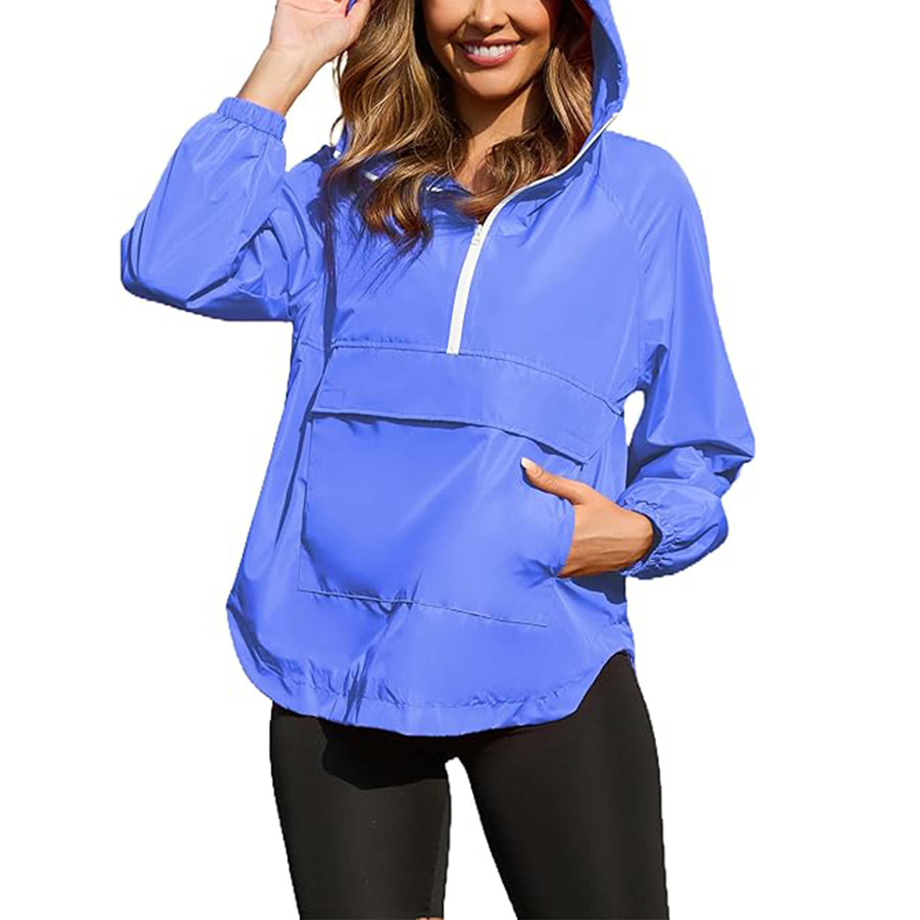 Women Packable Waterproof Lightweight Jacket 12