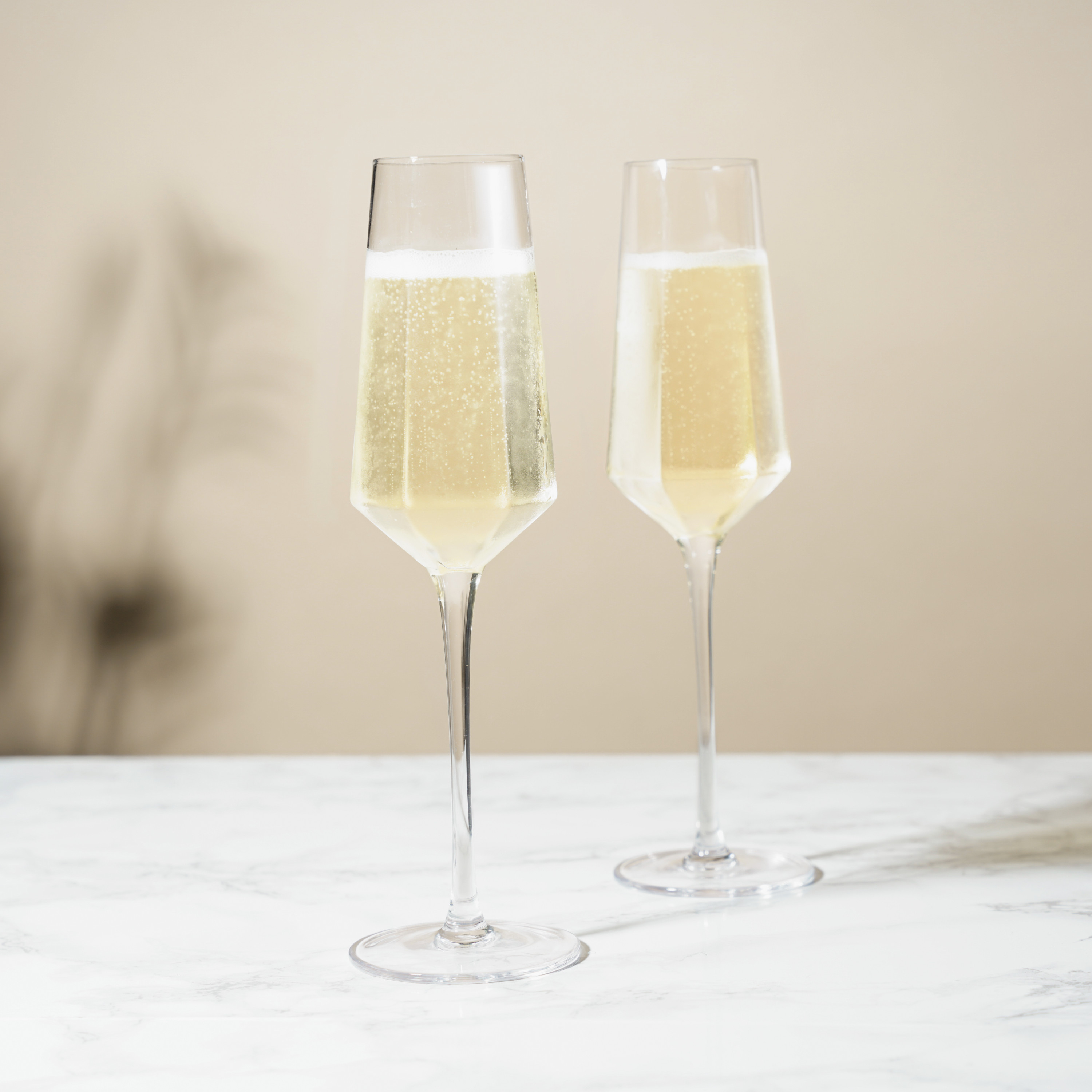 Viski® Seneca Crystal Champagne Flute 9