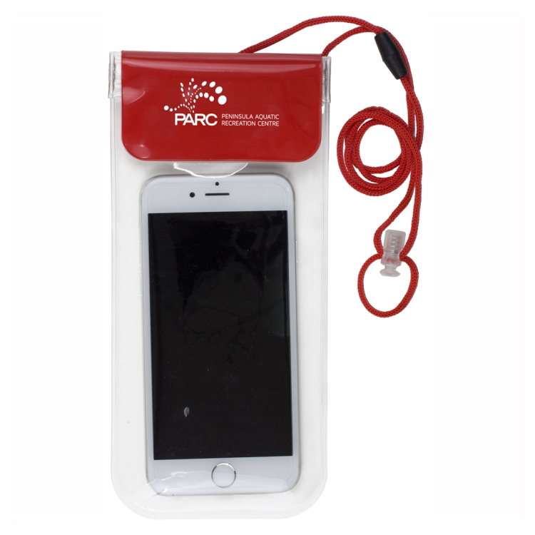 "Truckee" Clear Touch Through Water-Resistant Cell Phone and Accessories Carrying Case 8