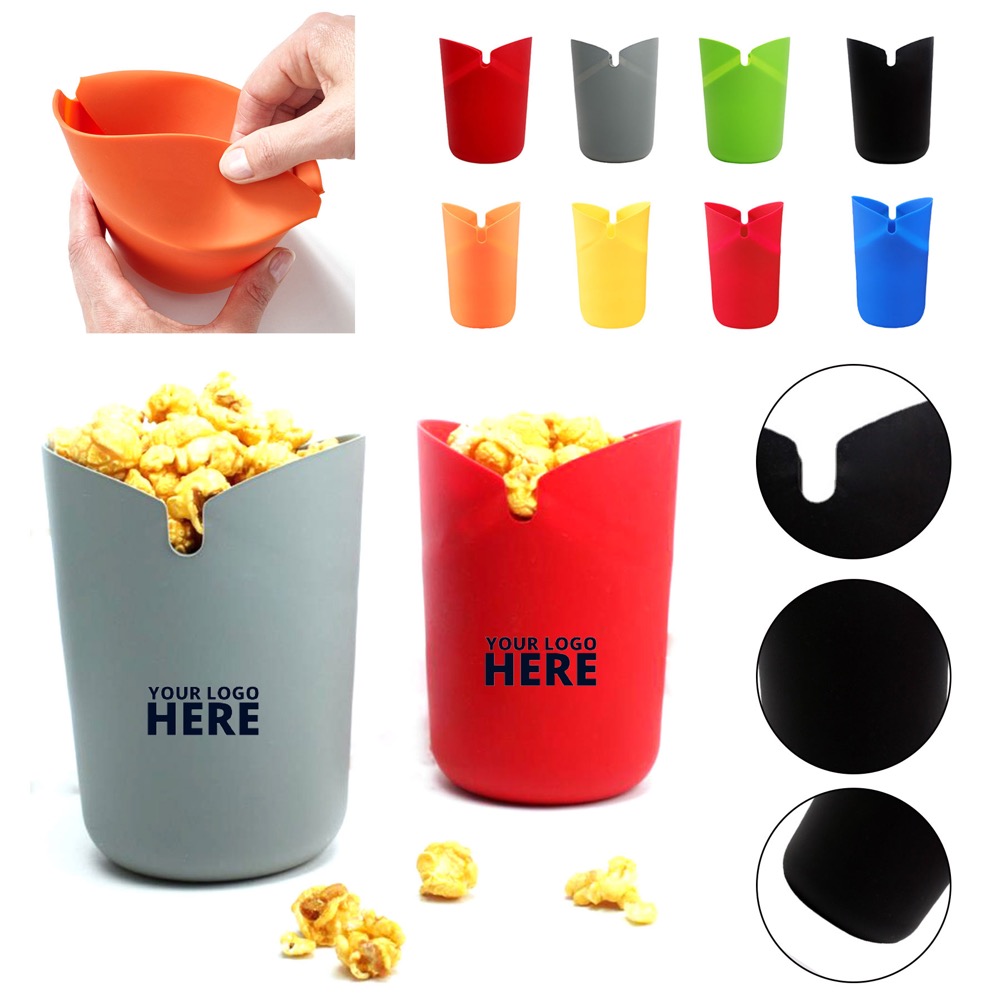 Silicone Popcorn Popper Bucket 2