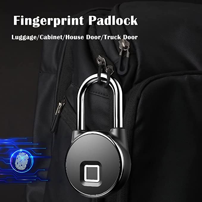 Smart Keyless Padlock w/ USB Rechargeable 22