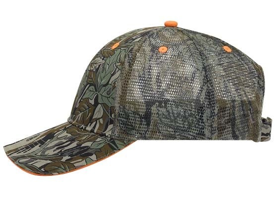 OTTO CAP® Camouflage 6 Panel Low Profile Mesh Back Trucker Hat 12