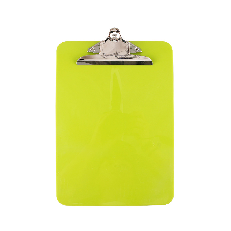 Plastic Clipboards with Sturdy Metal Clip 3