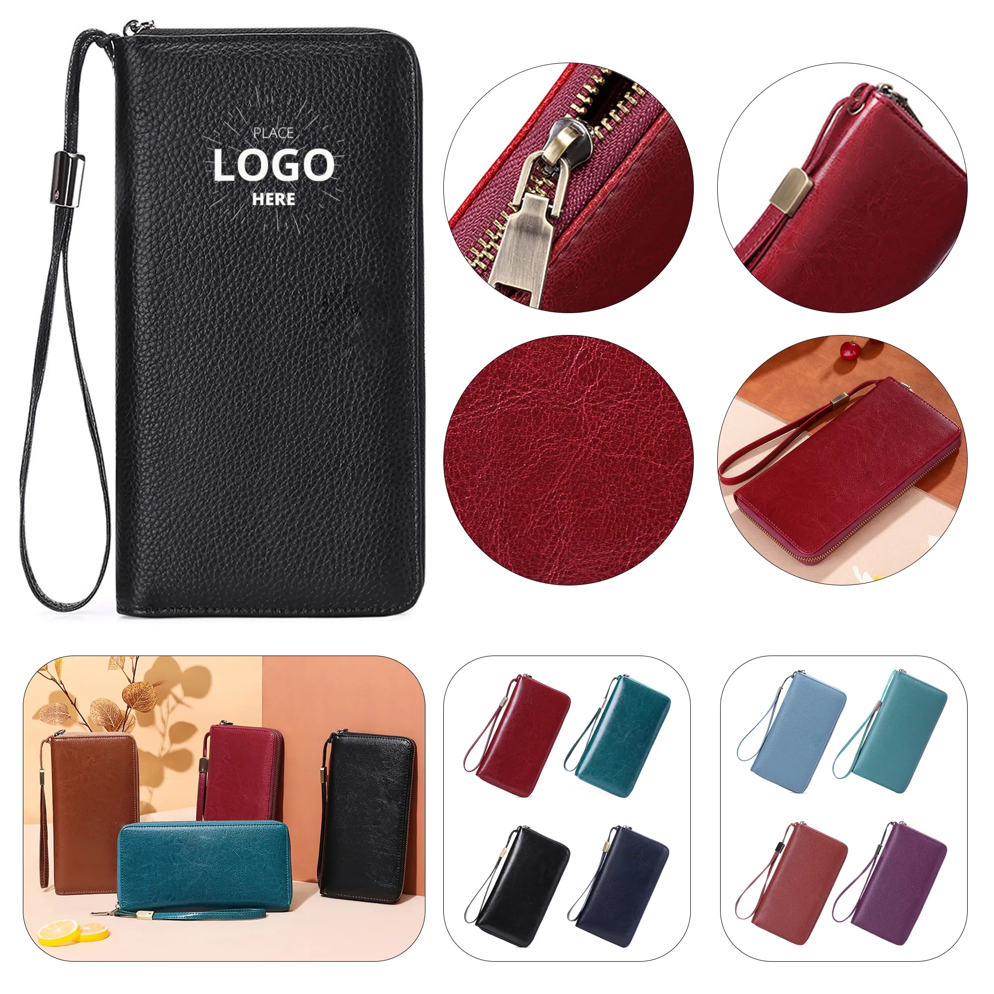 Genuine Leather Multi Card Wallet 3