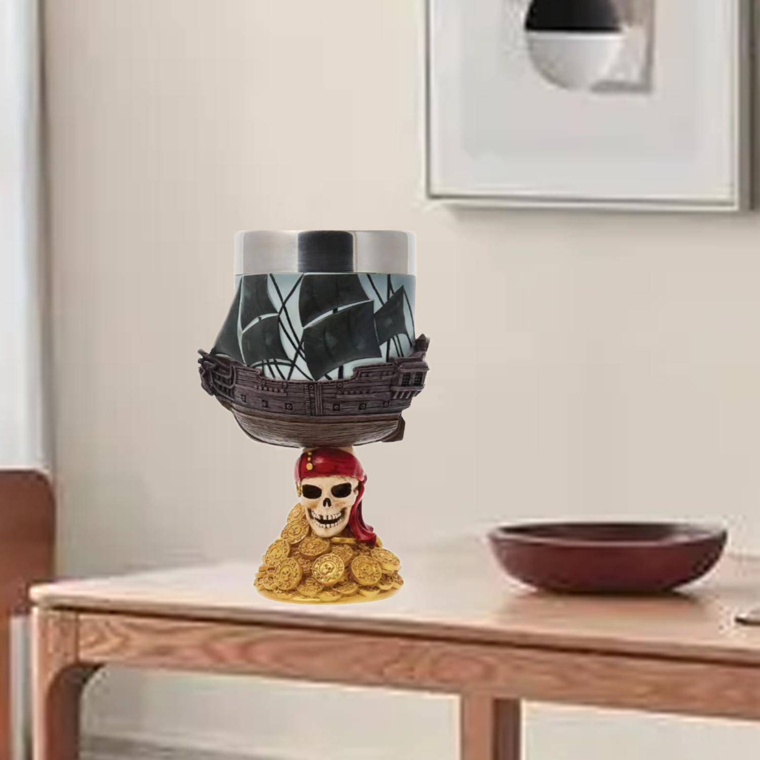 Pirate Ship Goblets 6