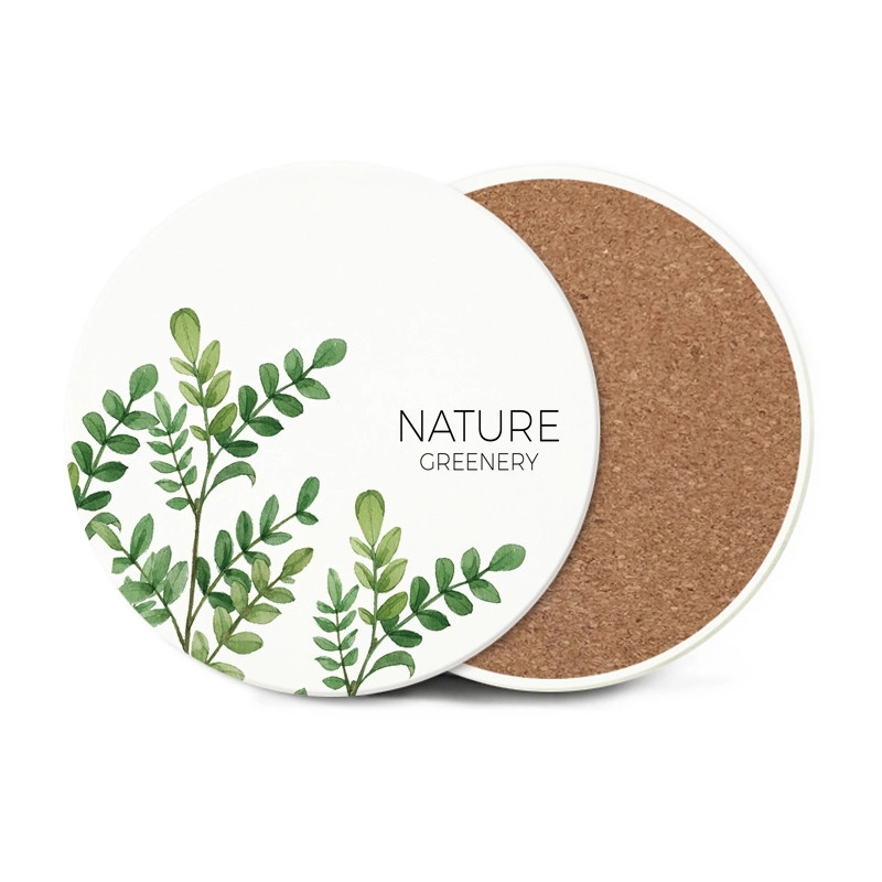 Custom Drink Coasters with Cork Base 7
