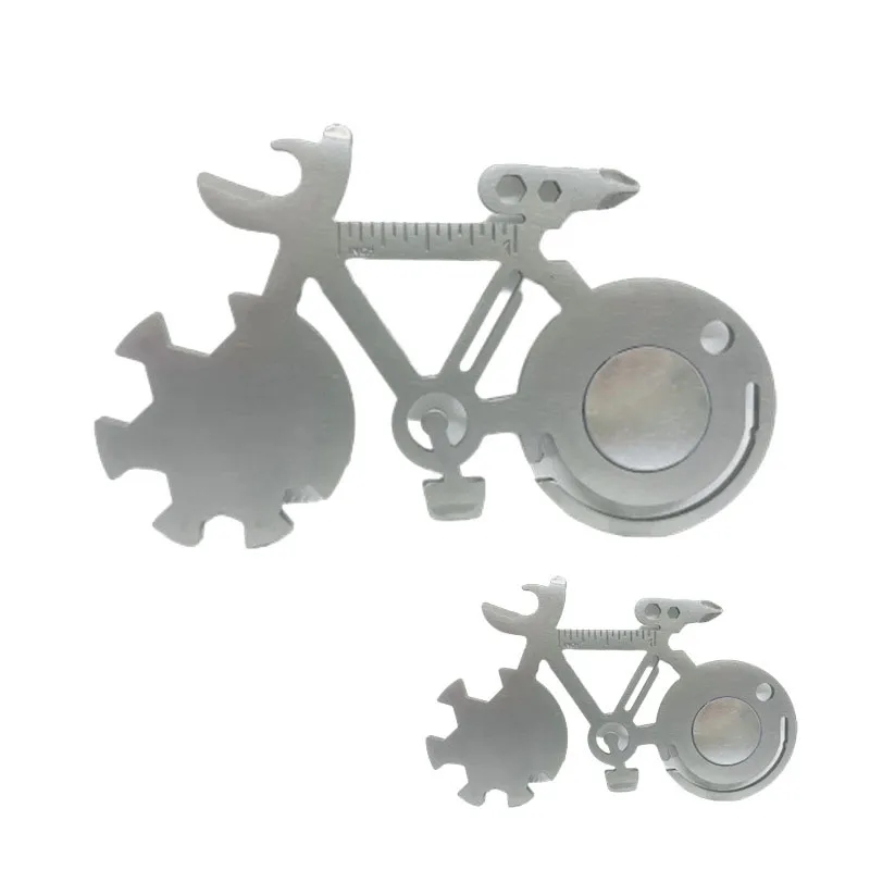 Multi-function Stainless Steel Bicycle Card Tool 7