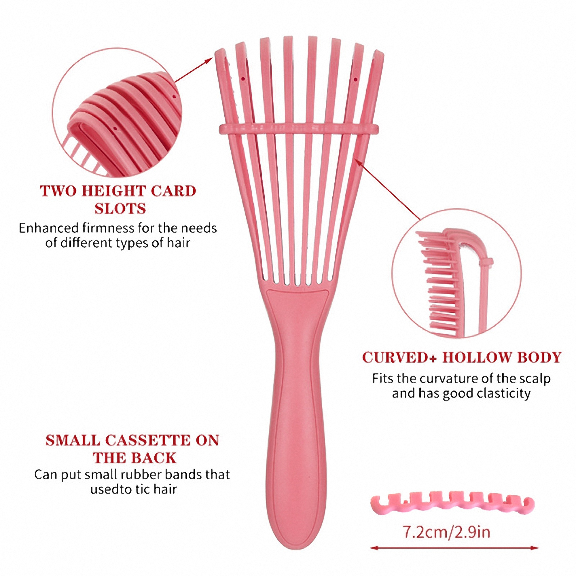 Detangling Massage Hair Brush 6