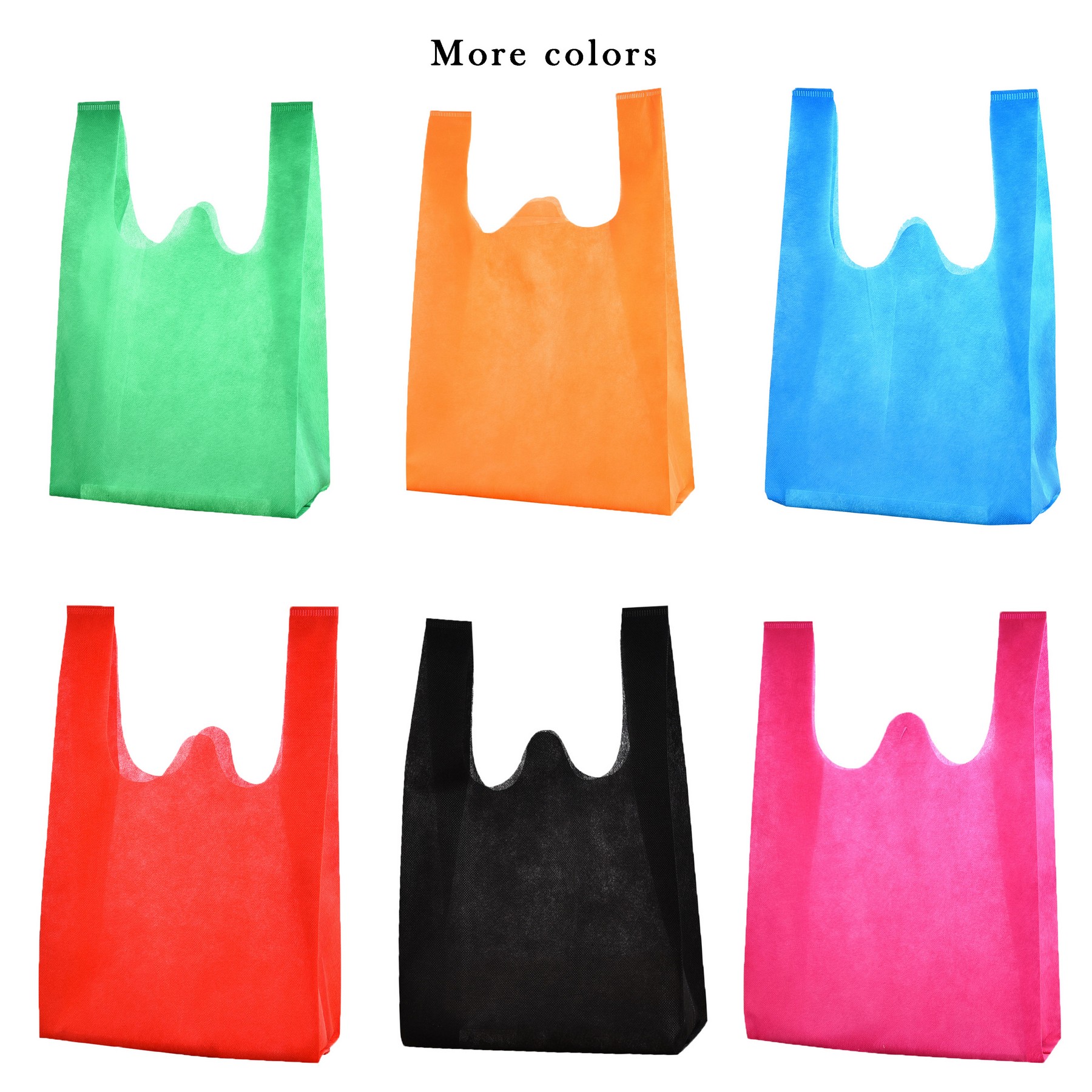 Non-Woven Vest-Style Shopper Tote Bag 3